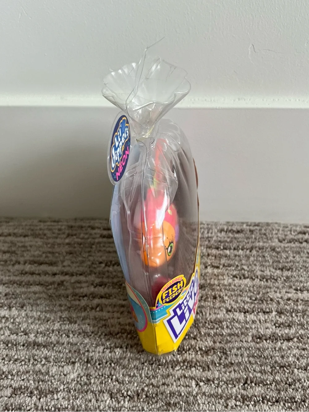 NWT Little Live Pets Lil’ Dippers Neon Fish
